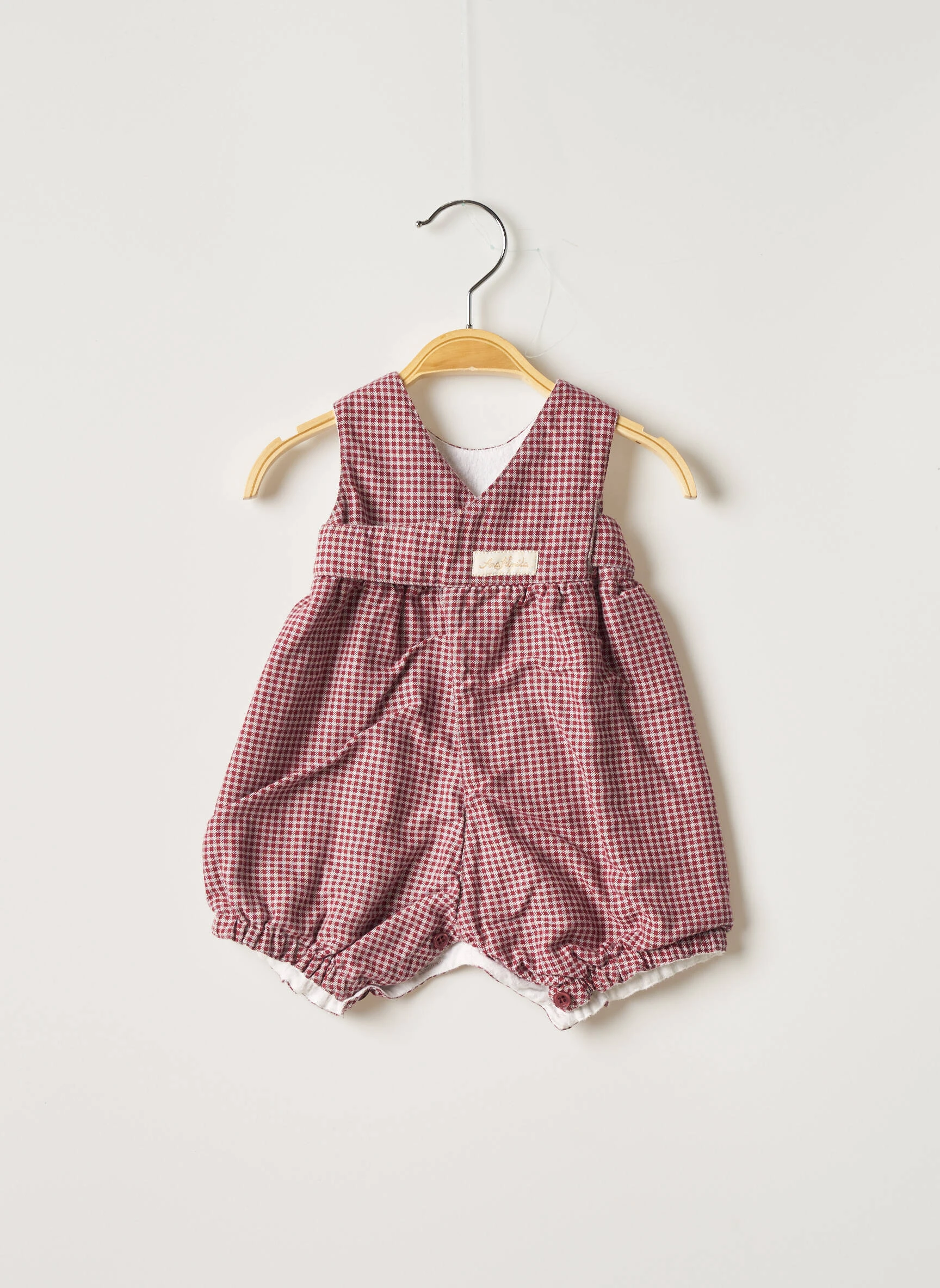 Ana Almeida Barboteuses Fille Couleur Rouge