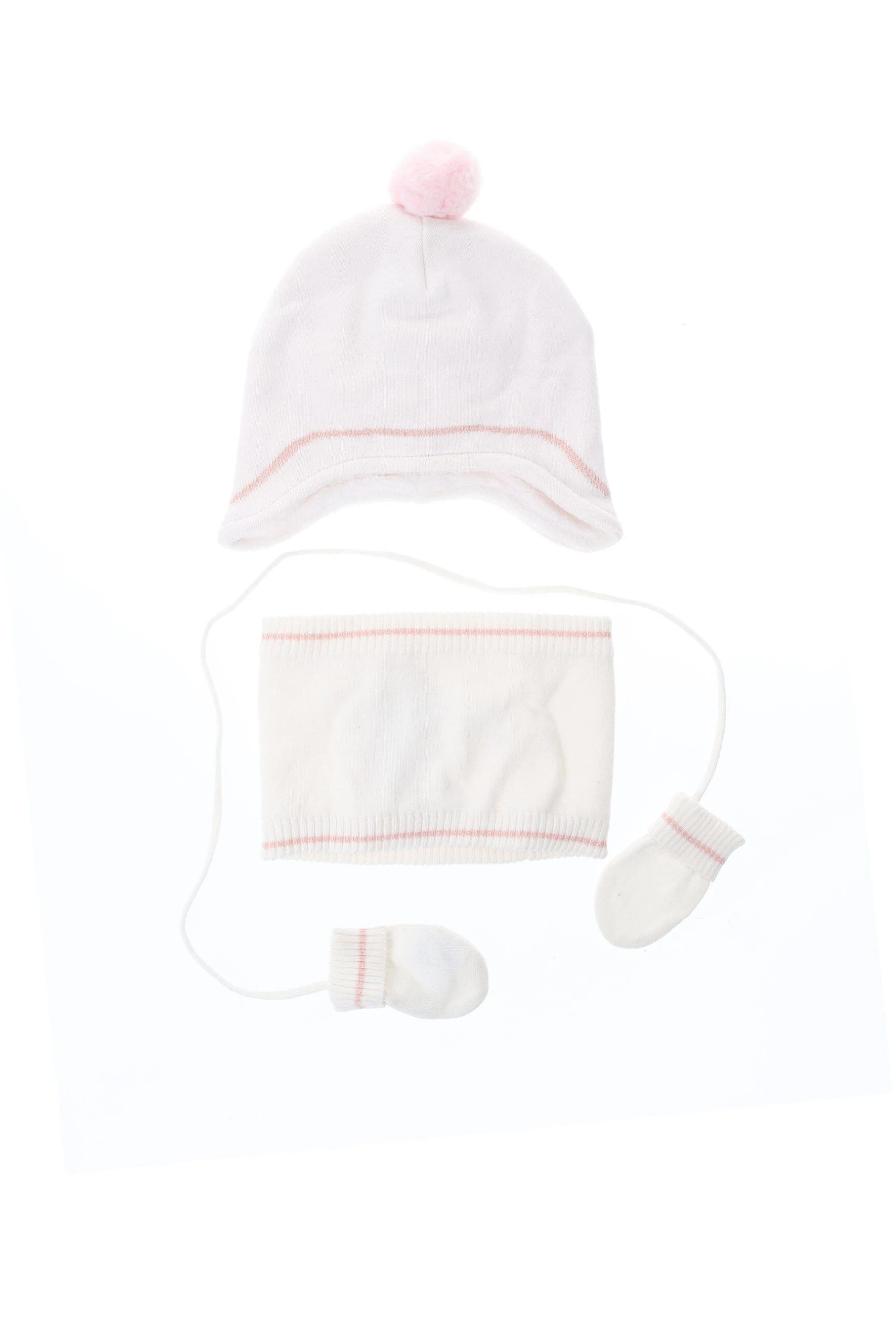 Carrement Beau Bonnets Fille Couleur Blanc