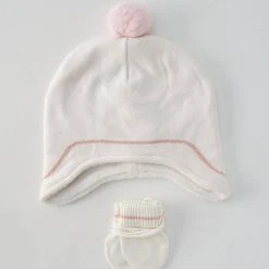 Carrement Beau Bonnets Fille Couleur Blanc