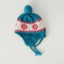 Petit Bateau Bonnets Fille Couleur Bleu