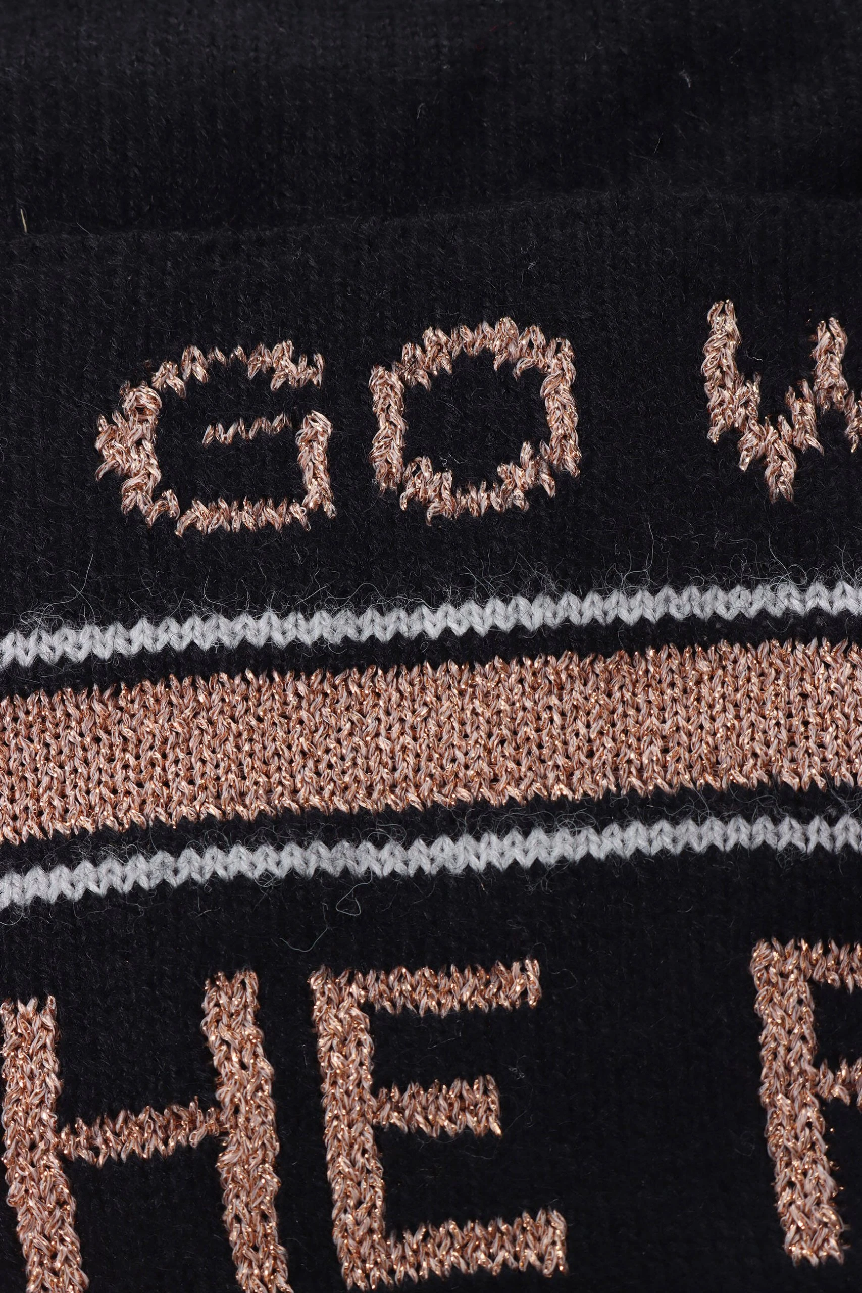 Beckaro Bonnets Fille Couleur Noir – Image 2