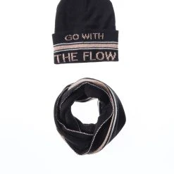 Beckaro Bonnets Fille Couleur Noir