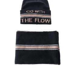 Beckaro Bonnets Fille Couleur Noir