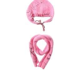 3 Pommes Bonnets Fille Couleur Rose