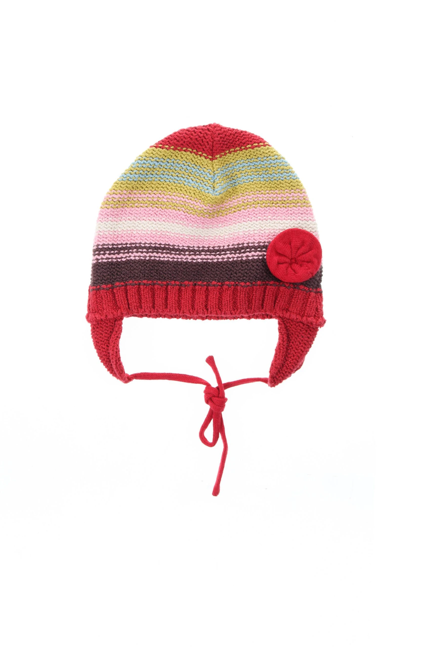 Berlingot Bonnets Fille Couleur Rouge