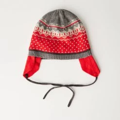 Jean Bourget Bonnets Fille Couleur Rouge