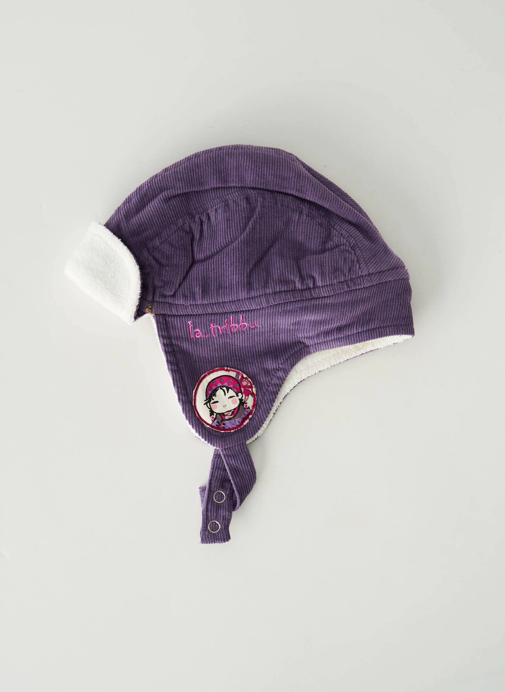 La Tribu Des Oiseaux Chapeaux Fille Couleur Violet – Image 2