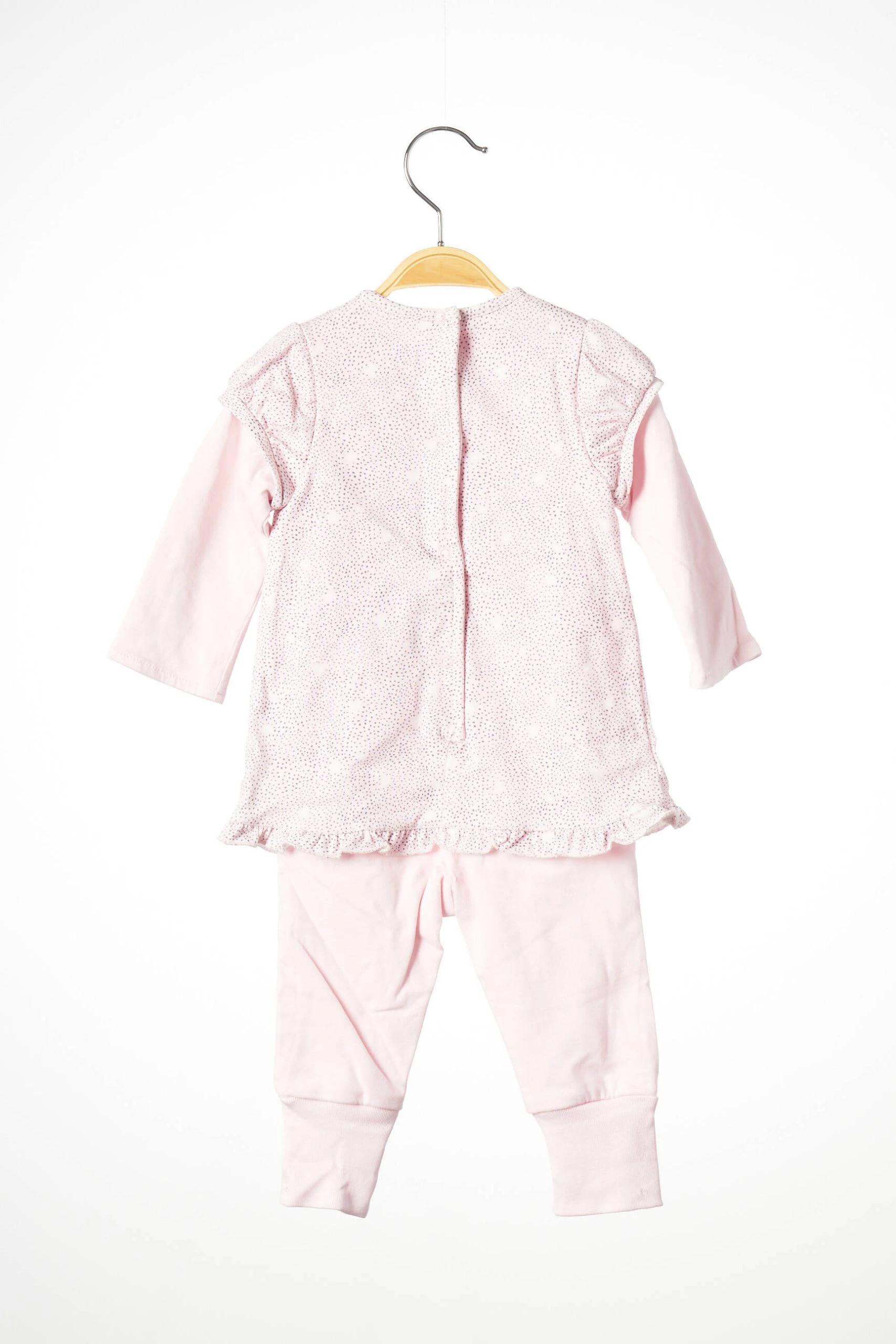 3 Pommes Combinaisons 1 Fille Couleur Rose – Image 2