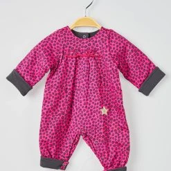 3 Pommes Combinaisons 1 Fille Couleur Rose