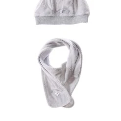 Wiplala Echarpes Gants Fille Couleur Gris