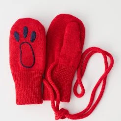 Petit Bateau Gants Enfant Couleur Rouge