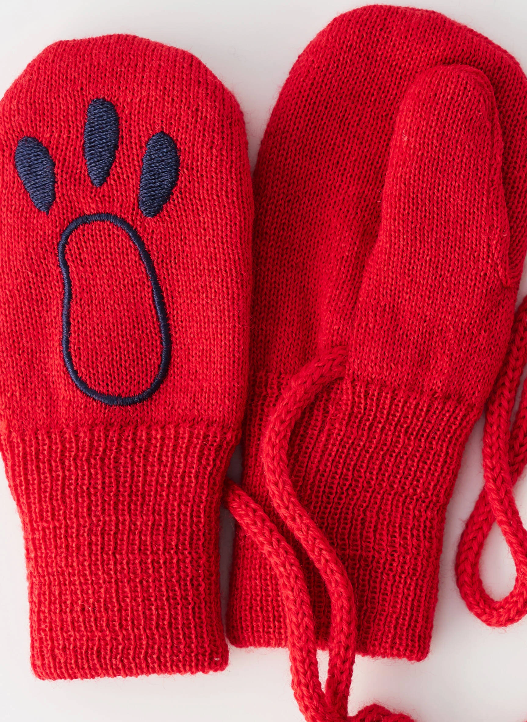 Petit Bateau Gants Enfant Couleur Rouge – Image 2