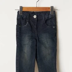 3 Pommes Jeans Coupe Droite Enfant Couleur Bleu