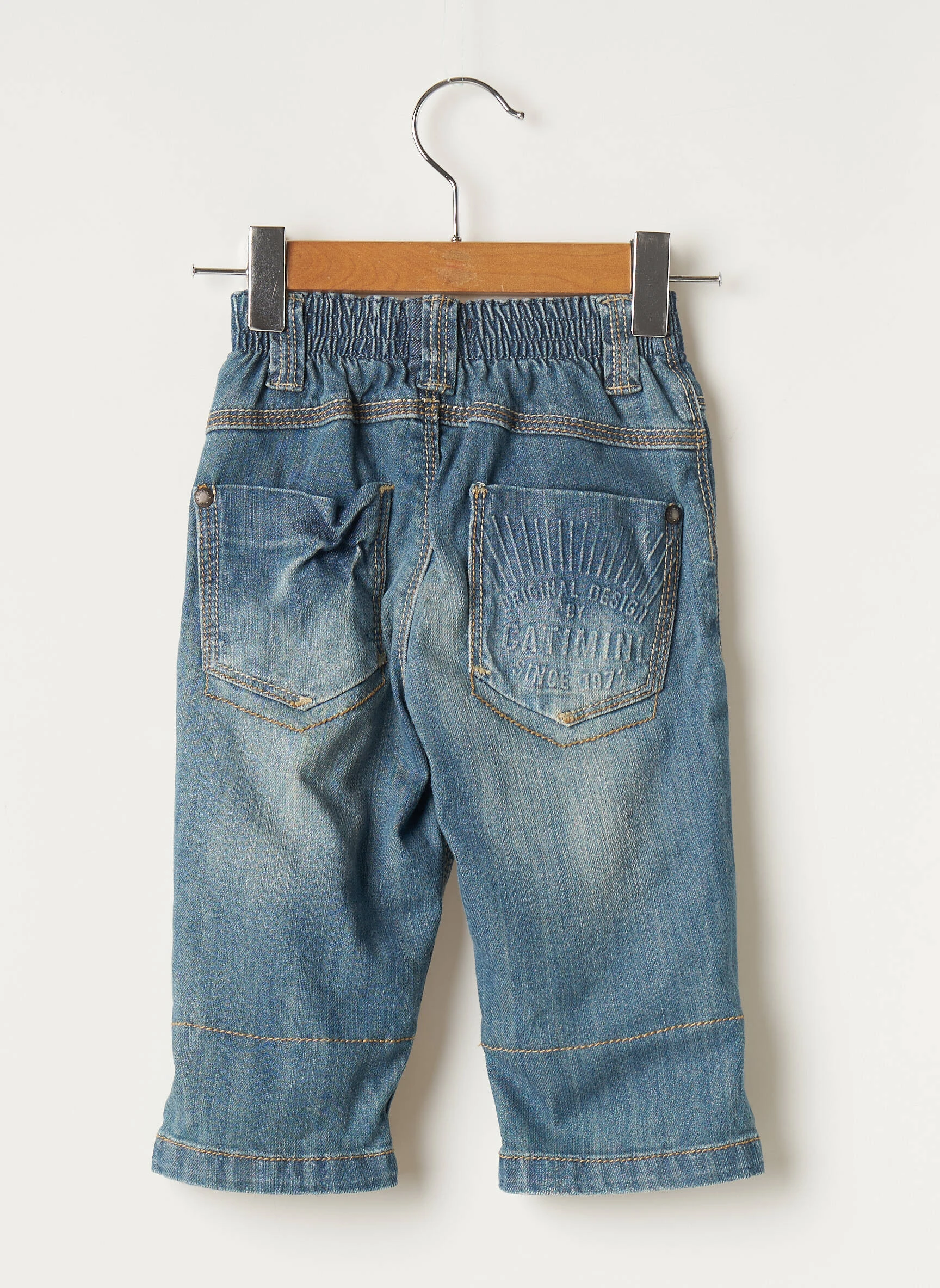 Catimini Jeans Coupe Droite Enfant Couleur Bleu – Image 2