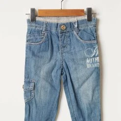 Ikks Junior Jeans Coupe Droite Enfant Couleur Bleu