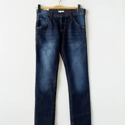 Name It Jeans Coupe Droite Enfant Couleur Bleu