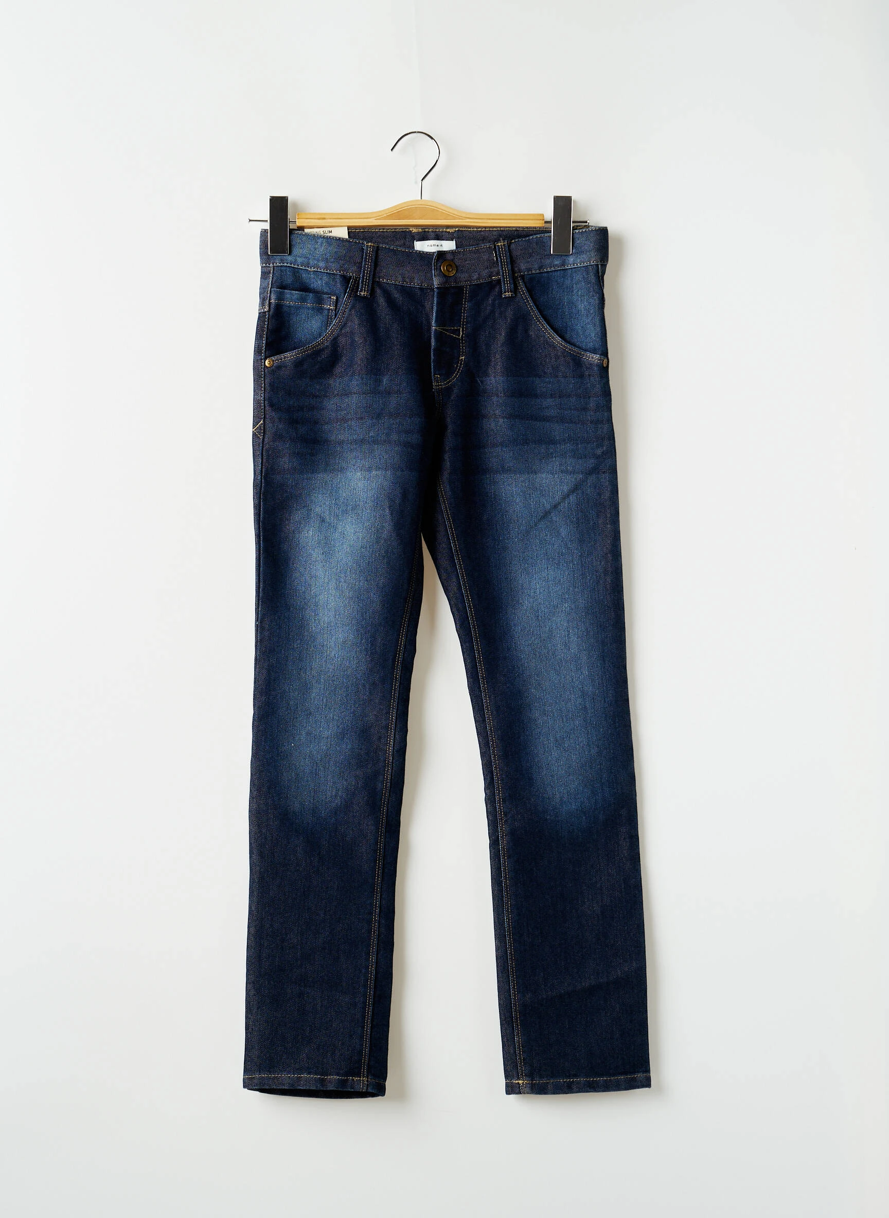 Name It Jeans Coupe Droite Enfant Couleur Bleu