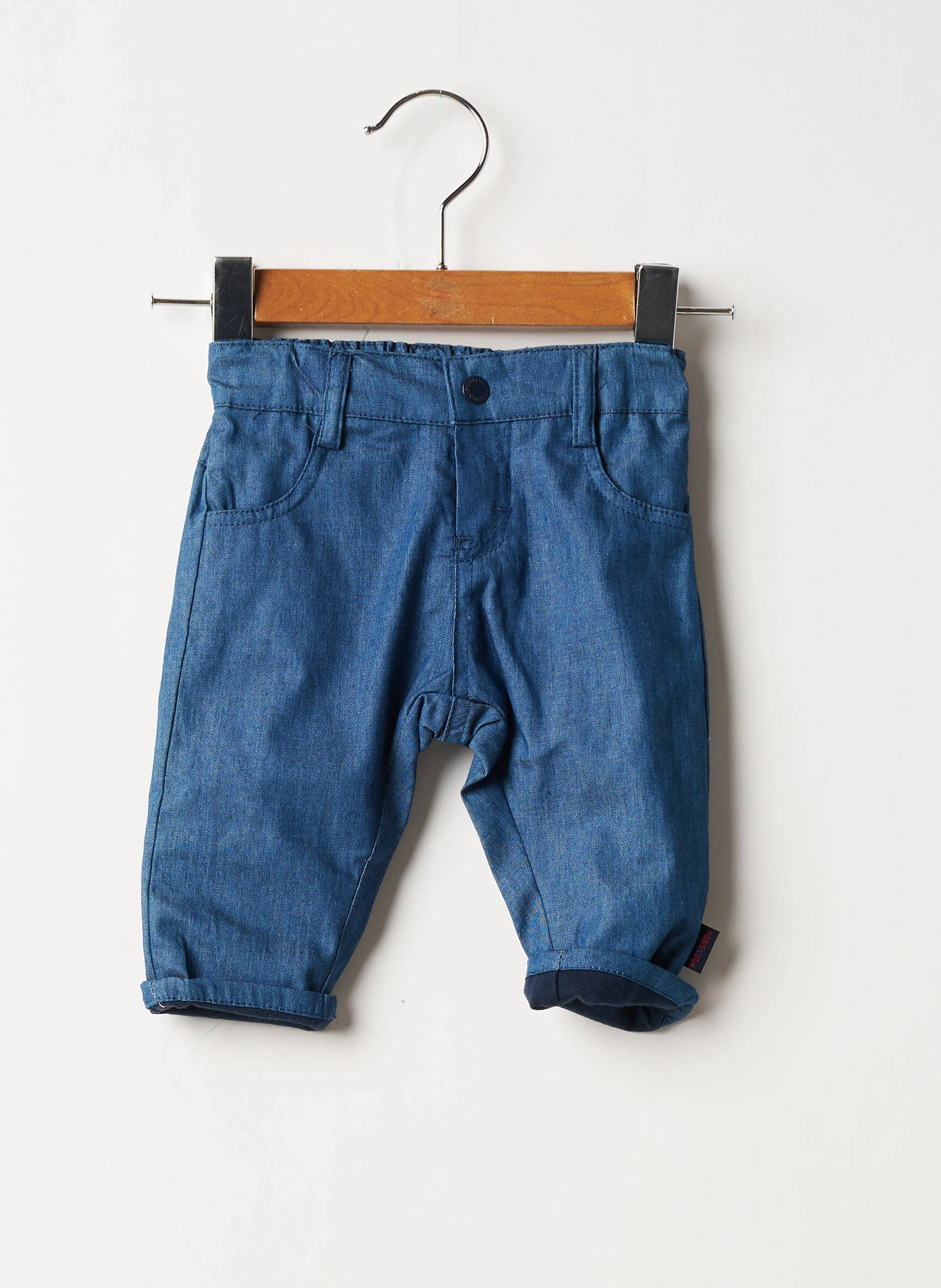 P'TIT BISOU P Tit Bisou Jeans Coupe Droite Enfant Couleur Bleu