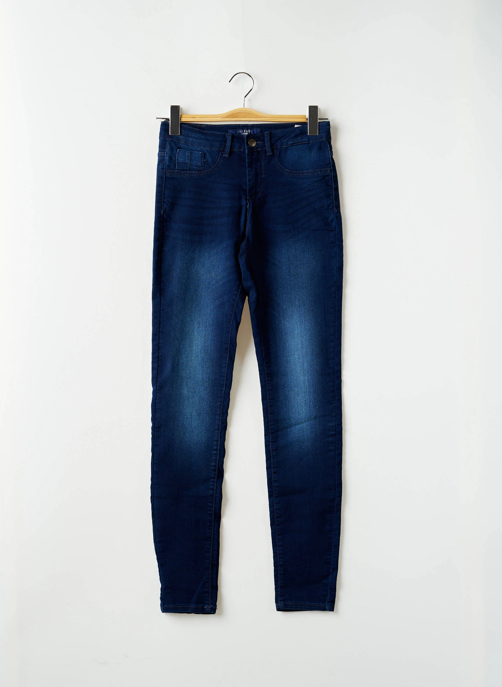 Tiffosi Jeans Coupe Droite Enfant Couleur Bleu