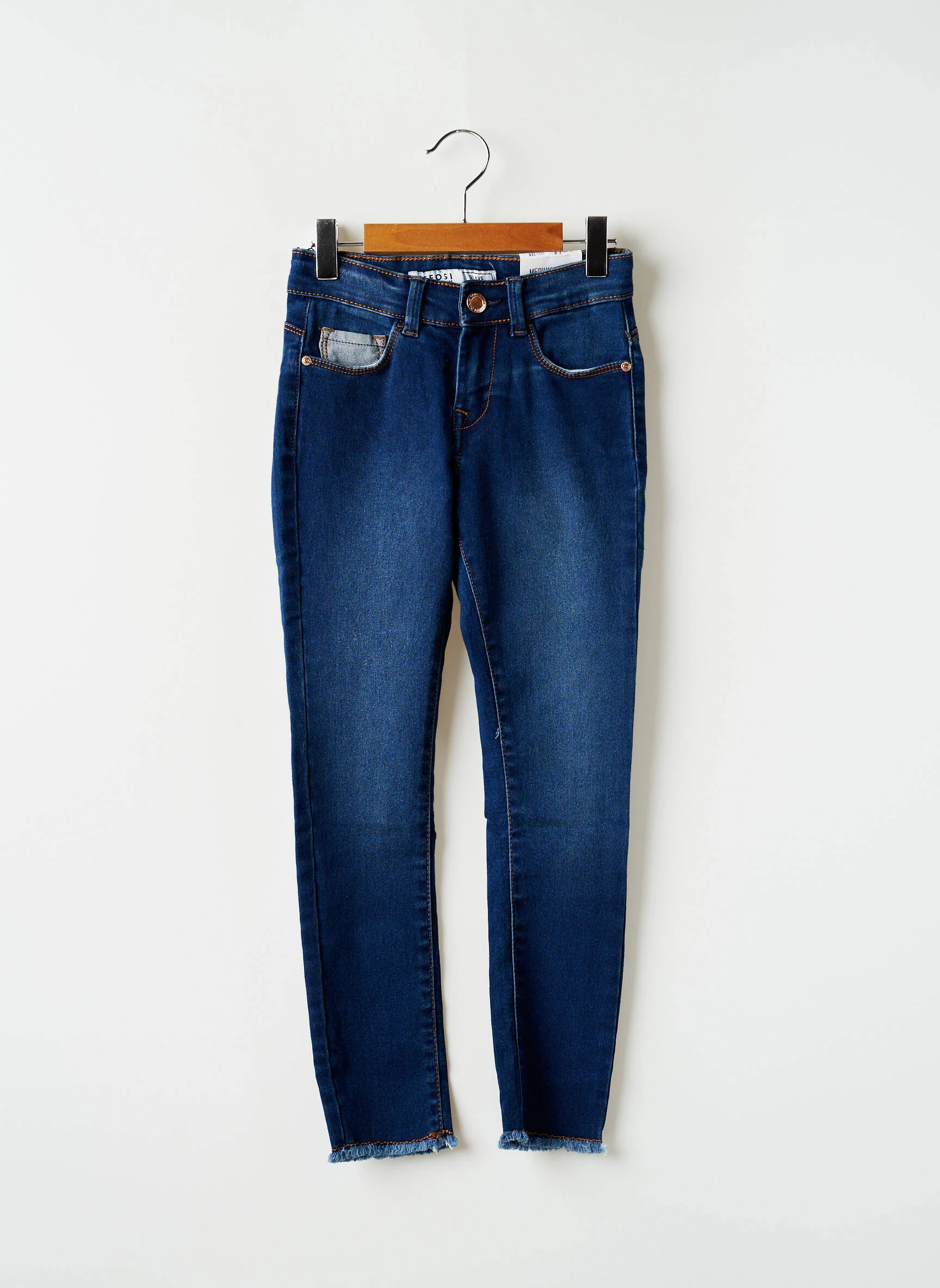 Tiffosi Jeans Coupe Droite Enfant Couleur Bleu