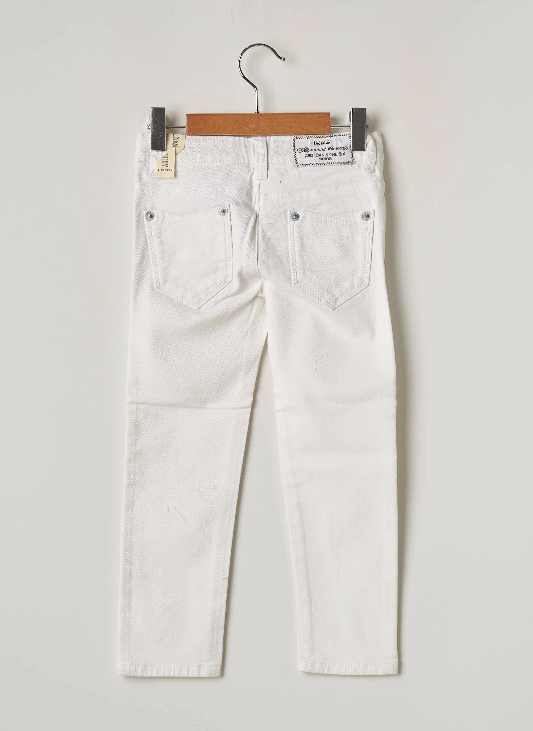 Ikks Jeans Coupe Slim Enfant Couleur Blanc – Image 2
