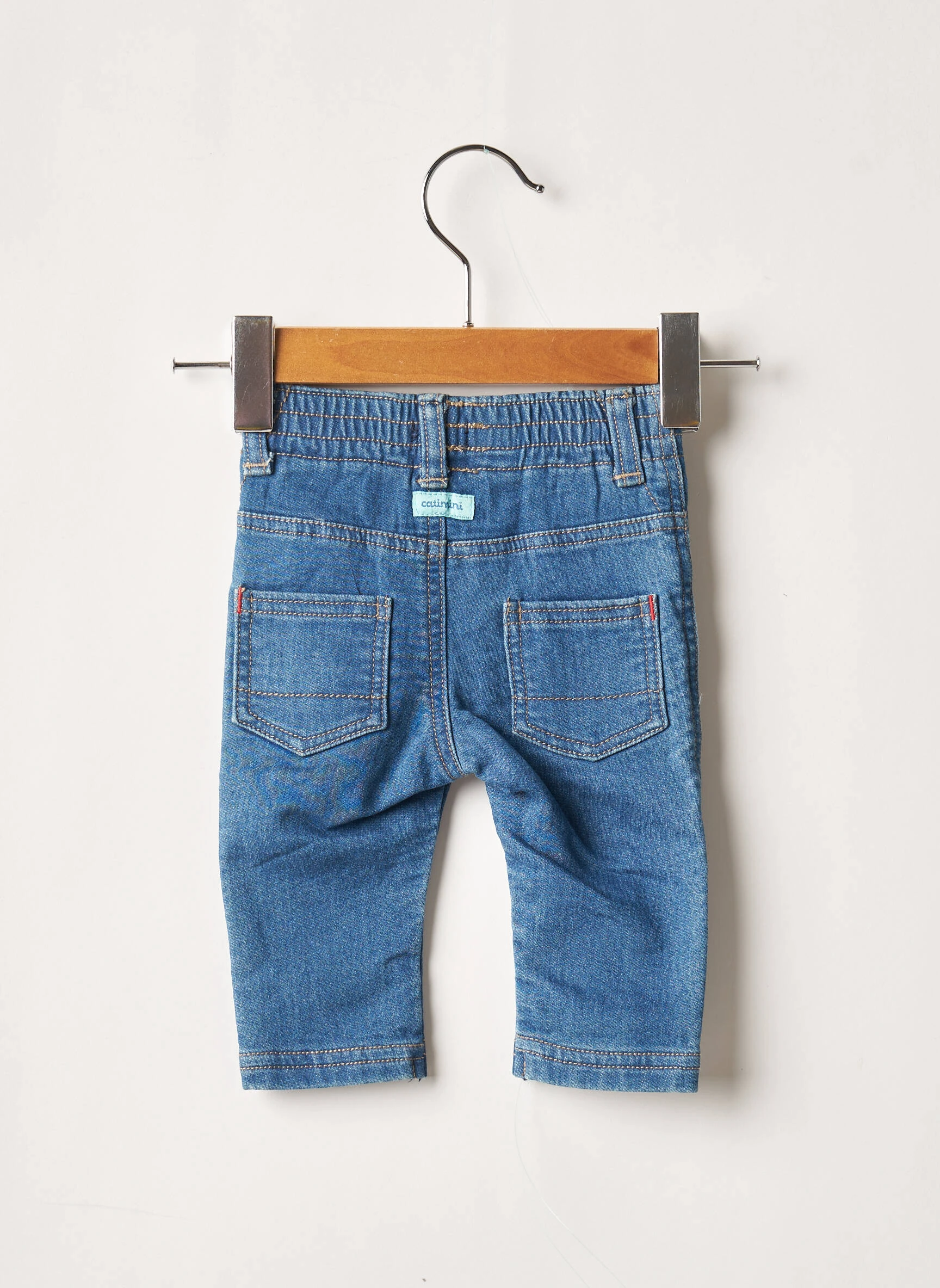 Catimini Jeans Coupe Slim Enfant Couleur Bleu – Image 2