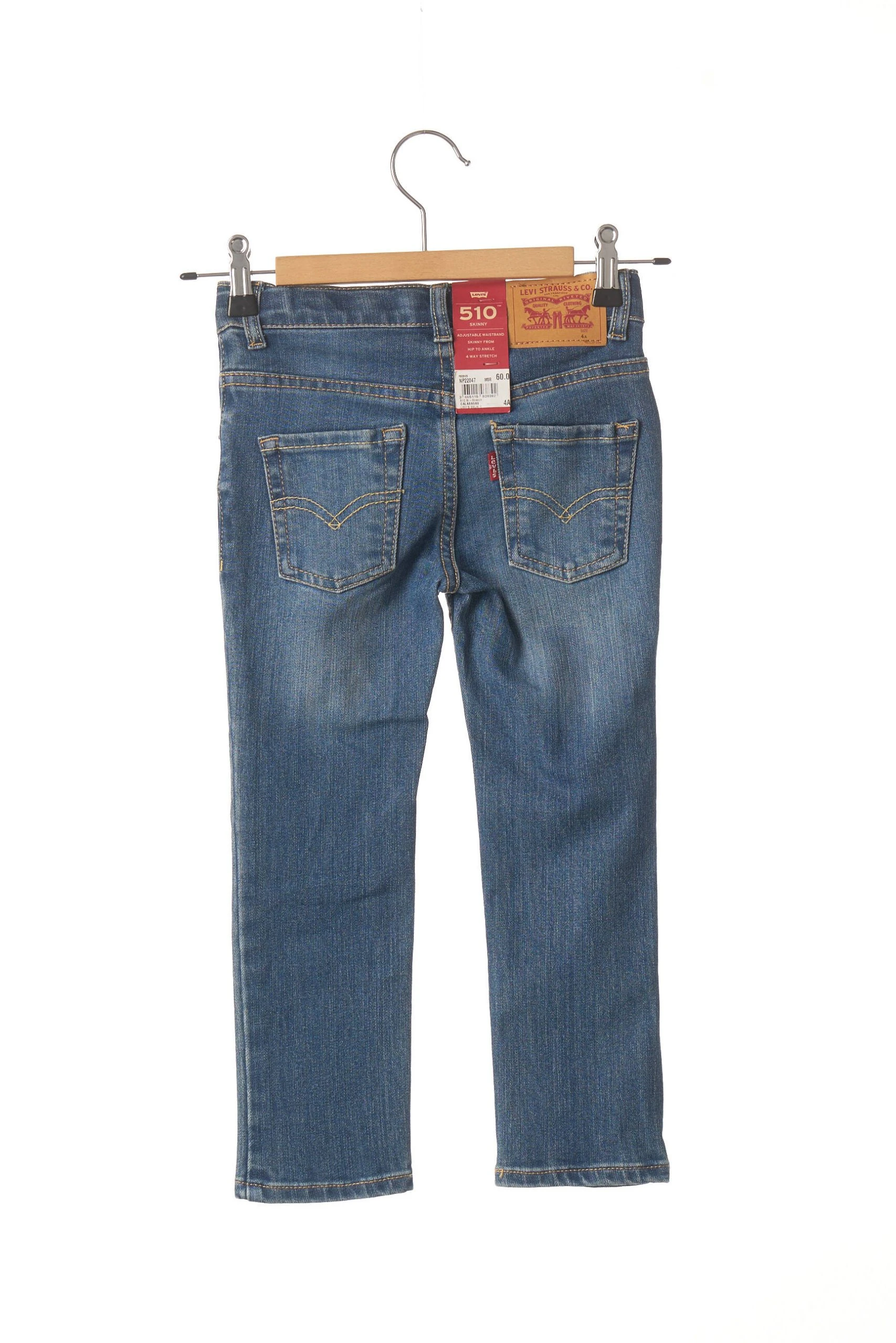 Levis Jeans Coupe Slim Enfant Couleur Bleu – Image 2