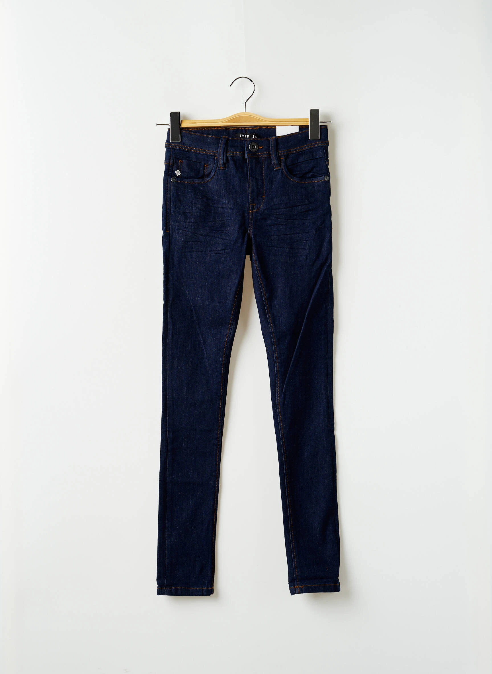 Lmtd Jeans Coupe Slim Enfant Couleur Bleu