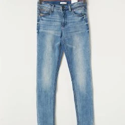 Name It Jeans Coupe Slim Enfant Couleur Bleu