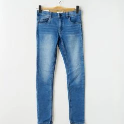 Name It Jeans Coupe Slim Enfant Couleur Bleu