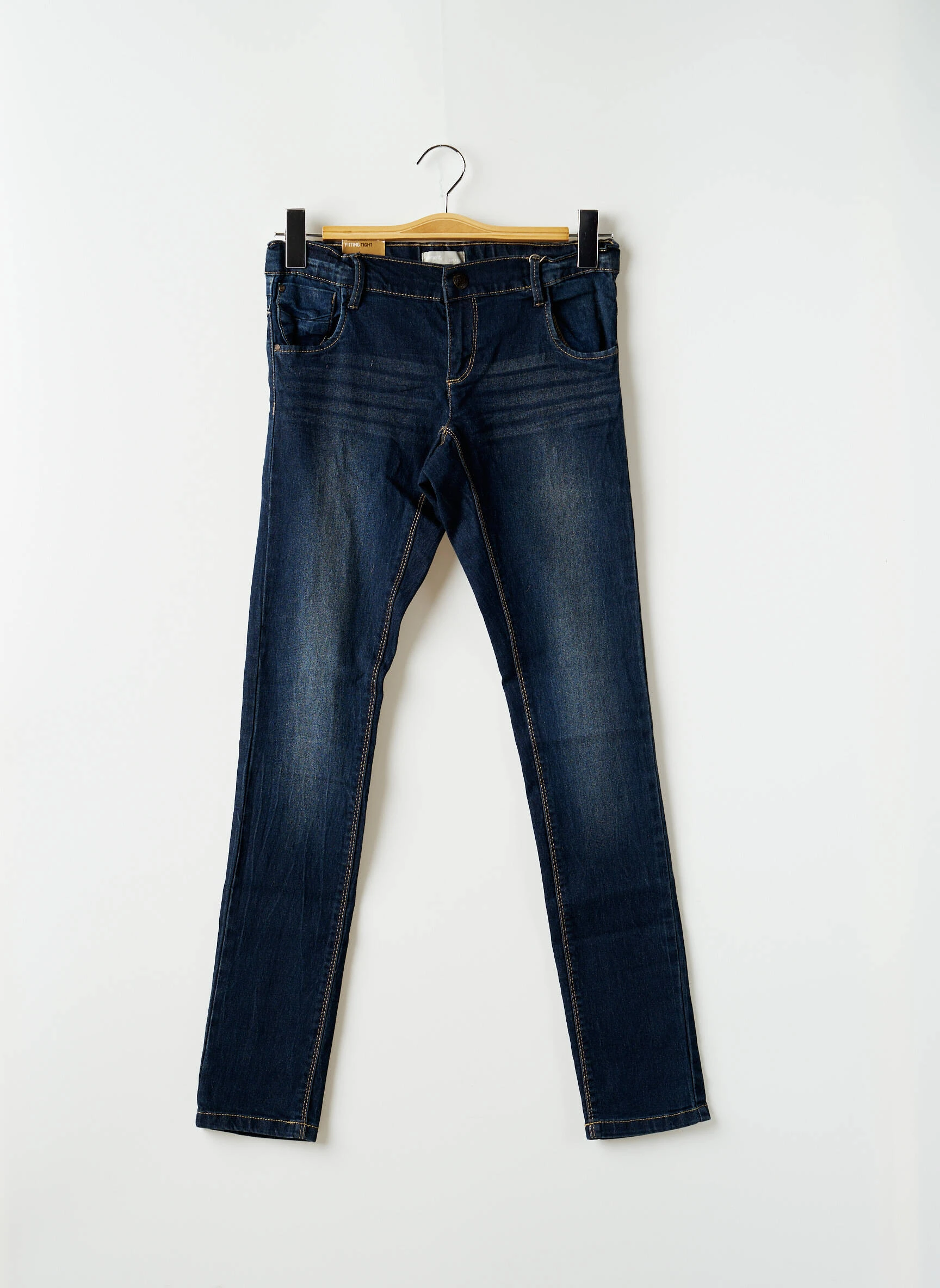 Name It Jeans Coupe Slim Enfant Couleur Bleu