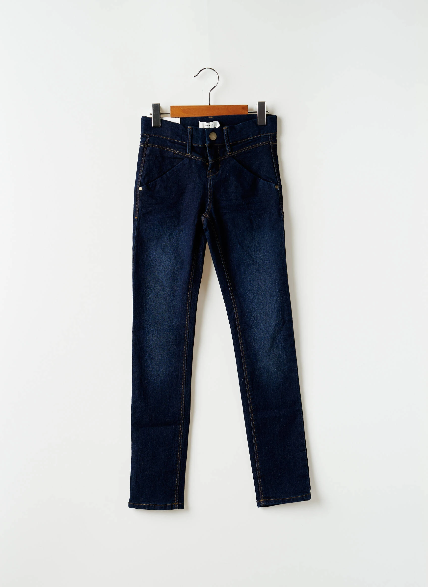 Name It Jeans Coupe Slim Enfant Couleur Bleu