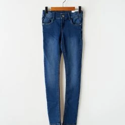 Name It Jeans Coupe Slim Enfant Couleur Bleu