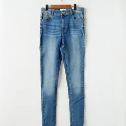 Name It Jeans Coupe Slim Enfant Couleur Bleu