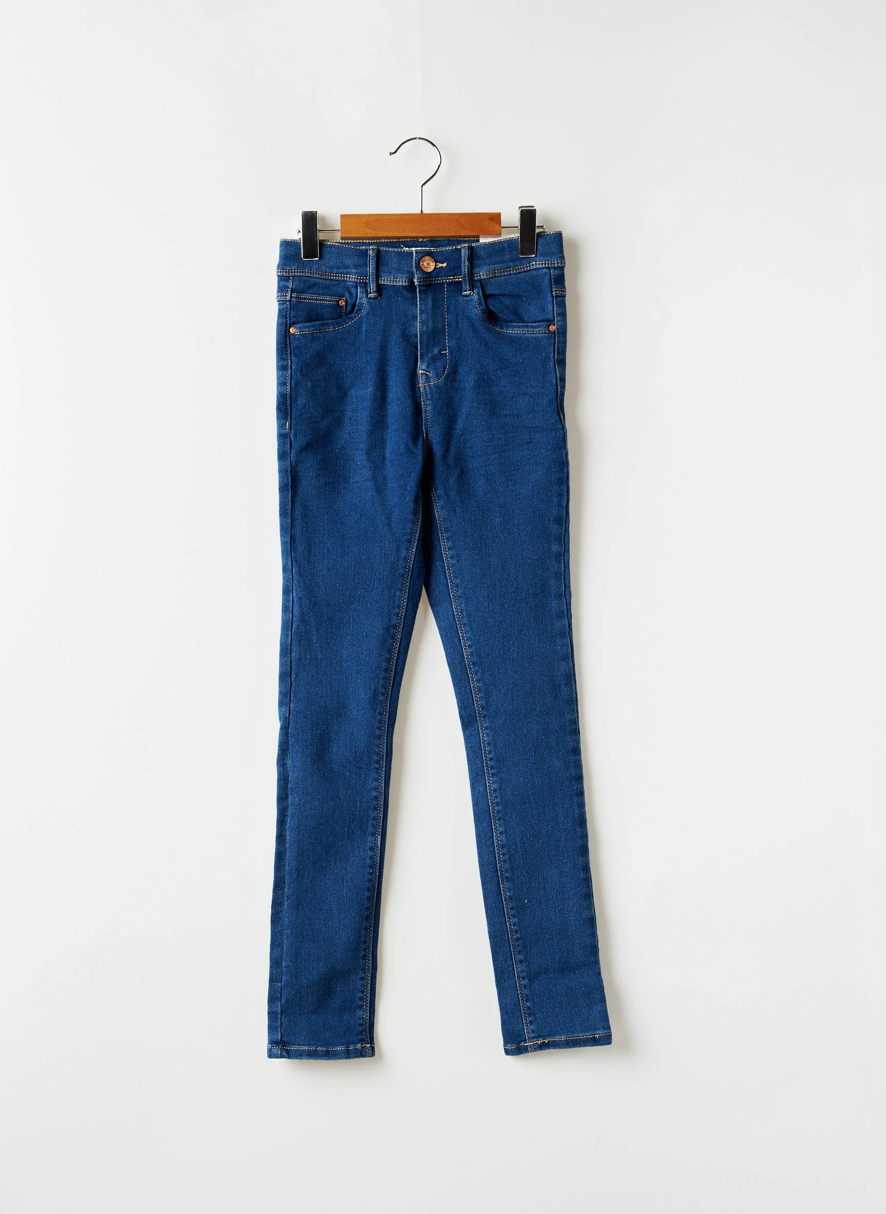 Name It Jeans Coupe Slim Enfant Couleur Bleu