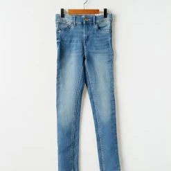Name It Jeans Coupe Slim Enfant Couleur Bleu