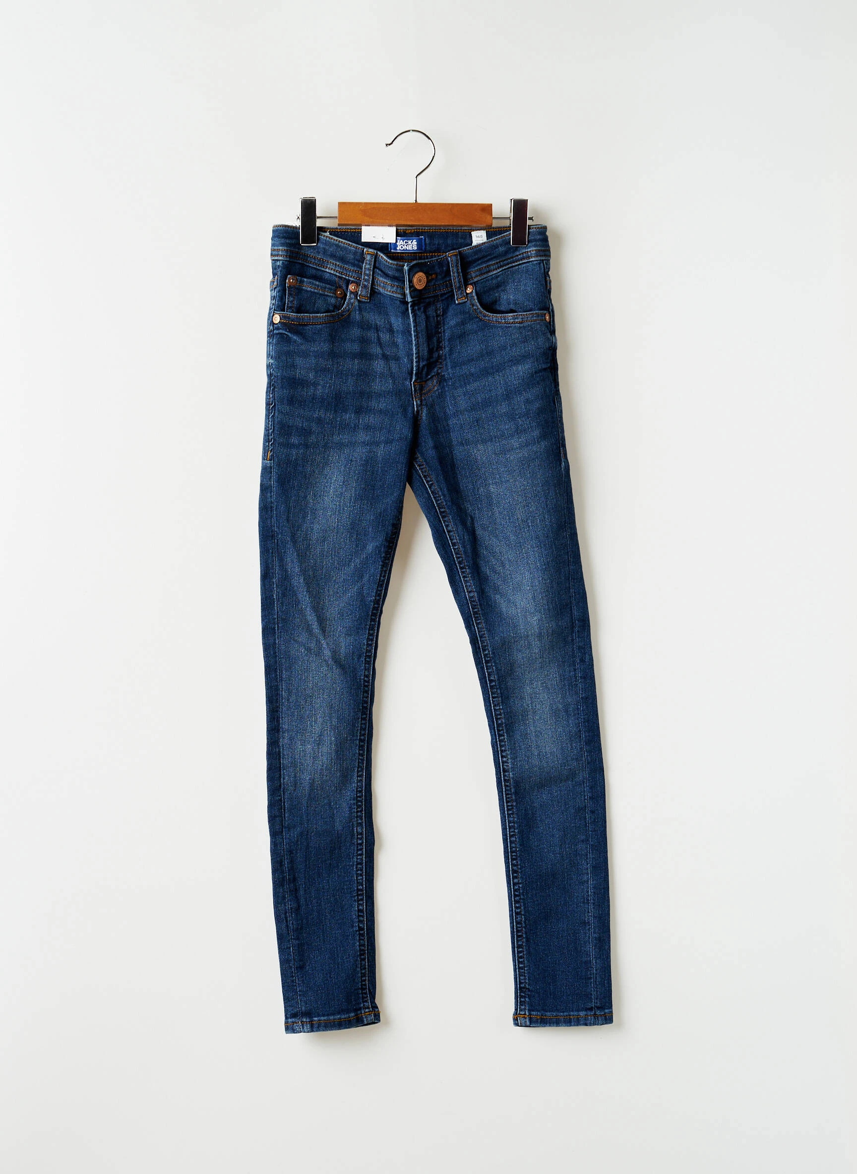 Name It Jeans Coupe Slim Enfant Couleur Bleu