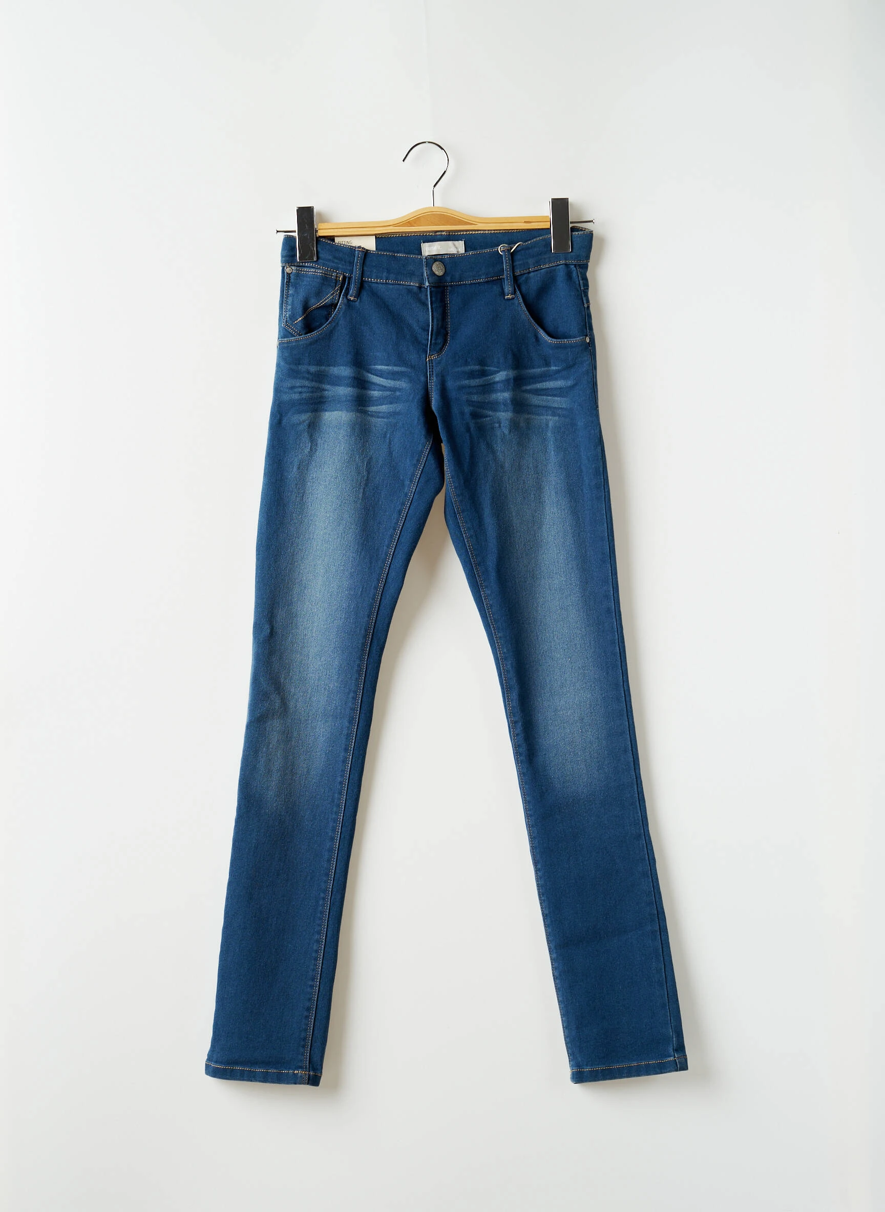 Name It Jeans Coupe Slim Enfant Couleur Bleu