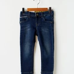 Name It Jeans Coupe Slim Enfant Couleur Bleu