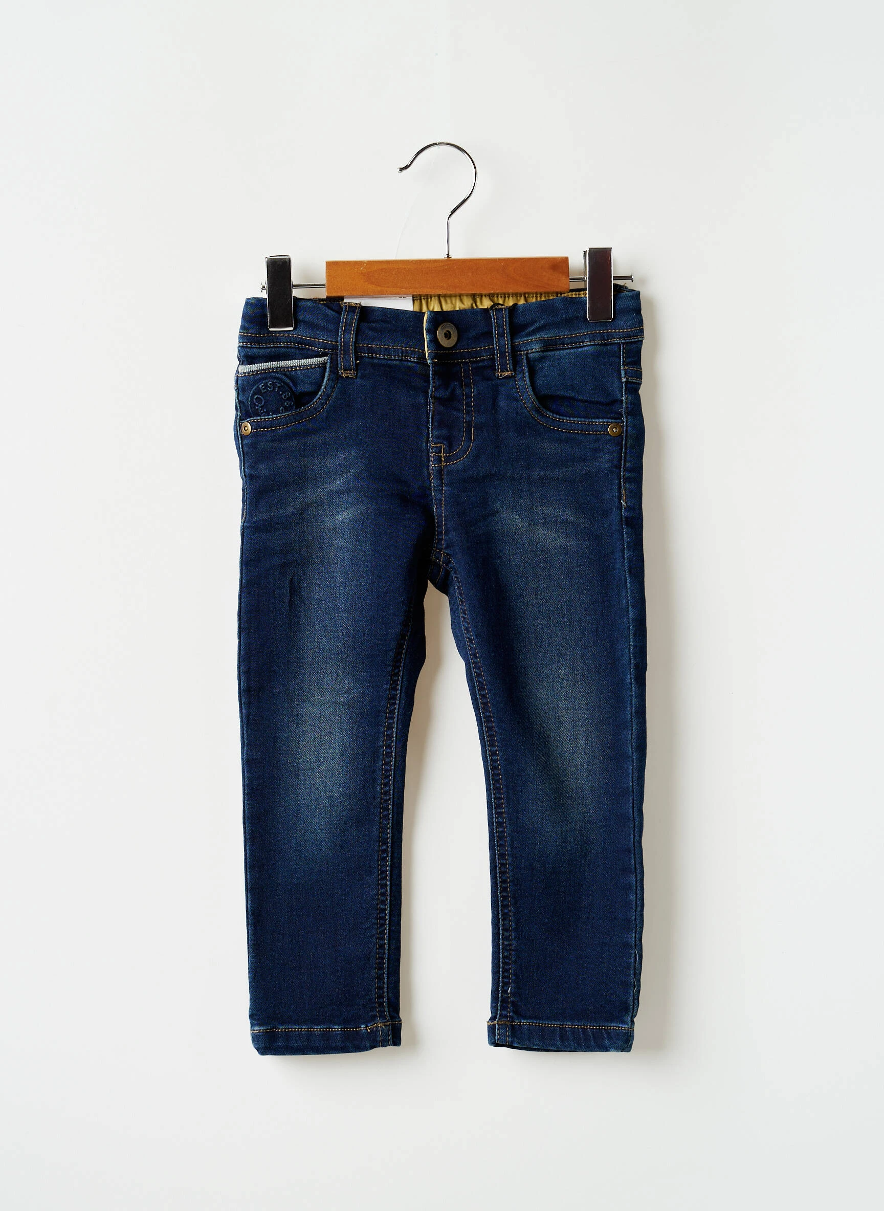 Name It Jeans Coupe Slim Enfant Couleur Bleu