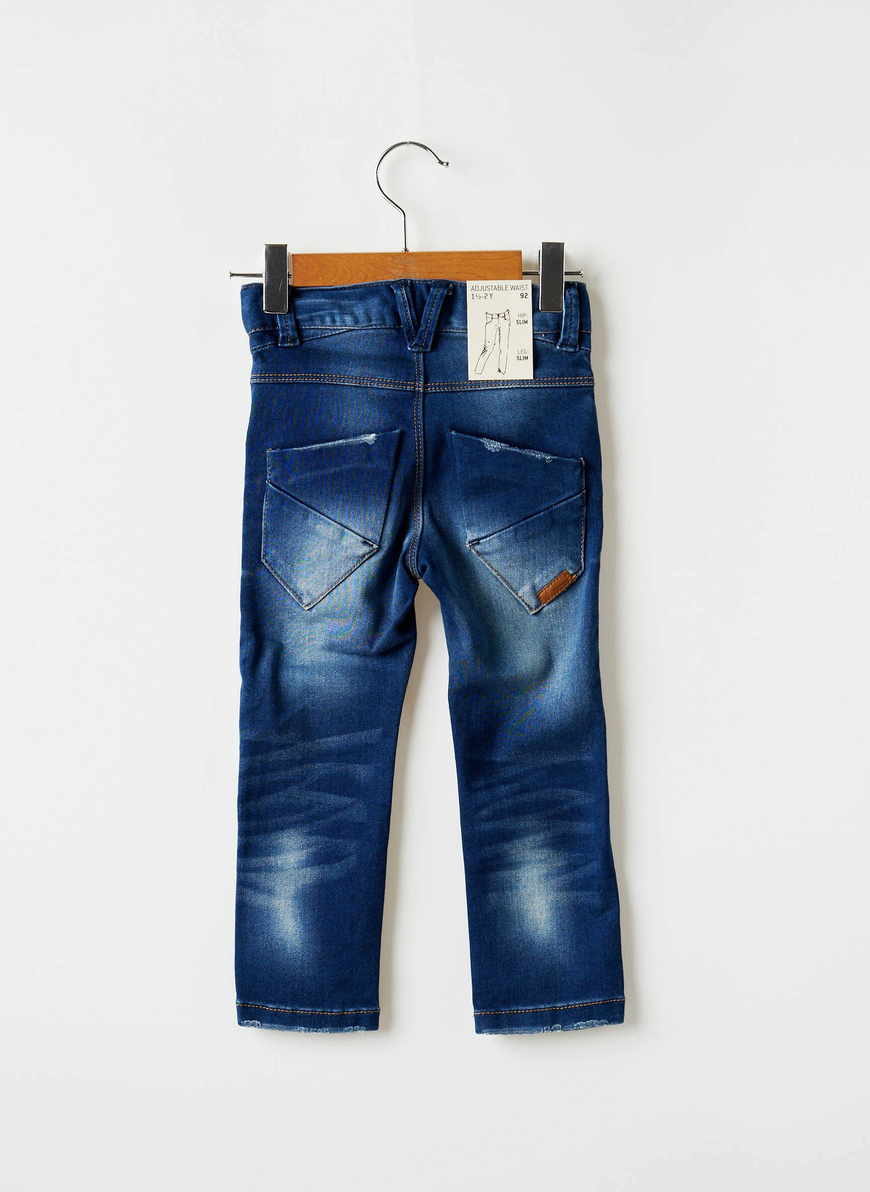 Name It Jeans Coupe Slim Enfant Couleur Bleu – Image 2