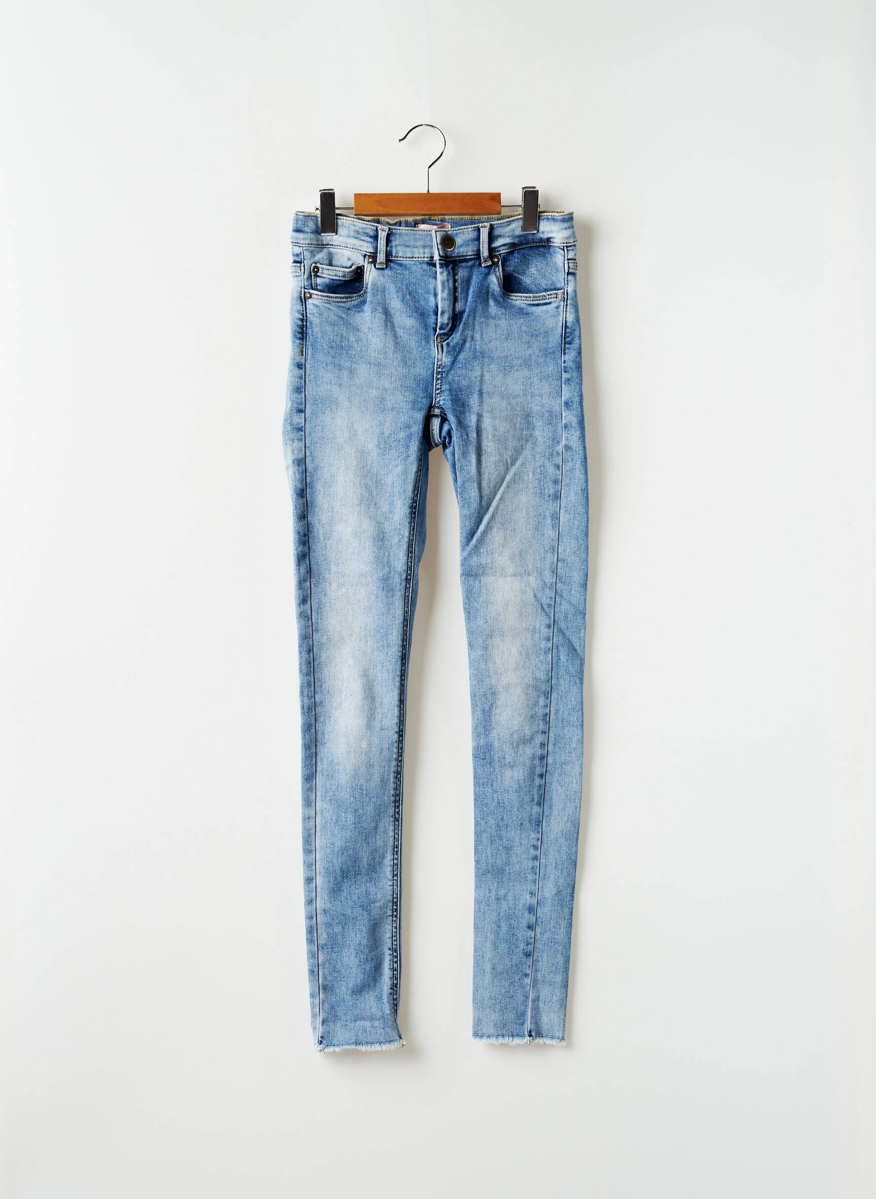 Only Jeans Coupe Slim Enfant Couleur Bleu