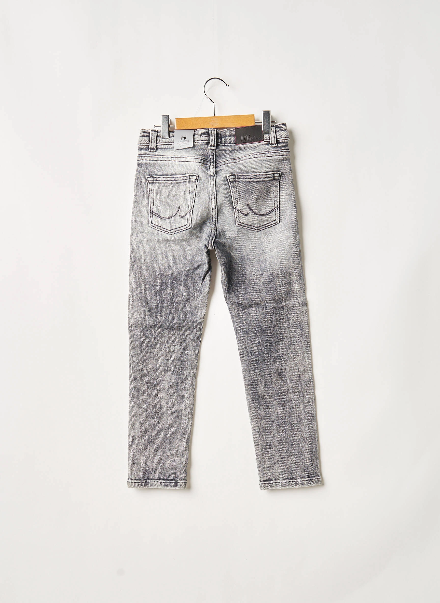 Ltb Jeans Coupe Slim Enfant Couleur Gris – Image 2