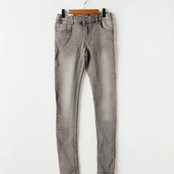 Name It Jeans Coupe Slim Enfant Couleur Gris