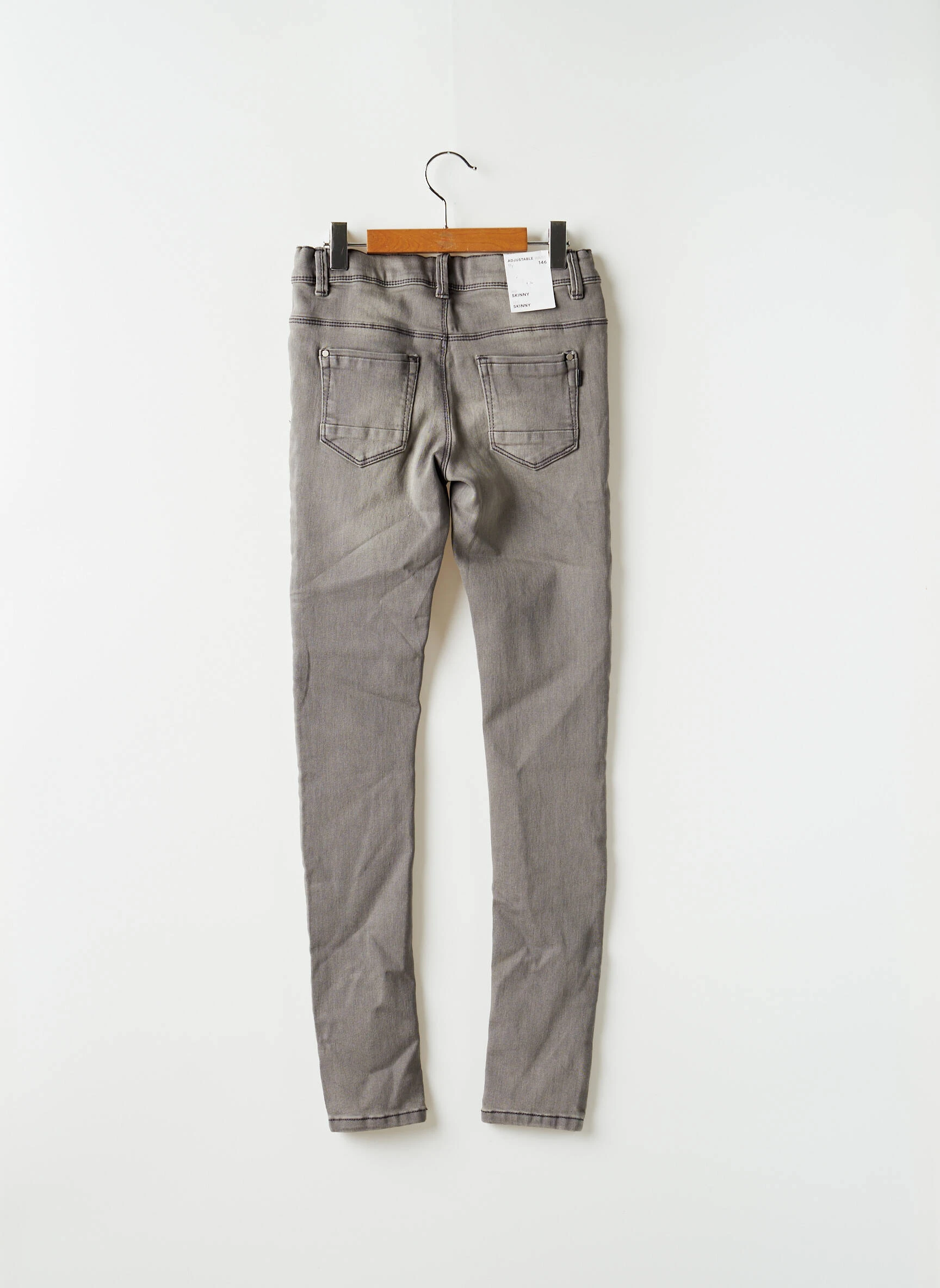 Name It Jeans Coupe Slim Enfant Couleur Gris – Image 2