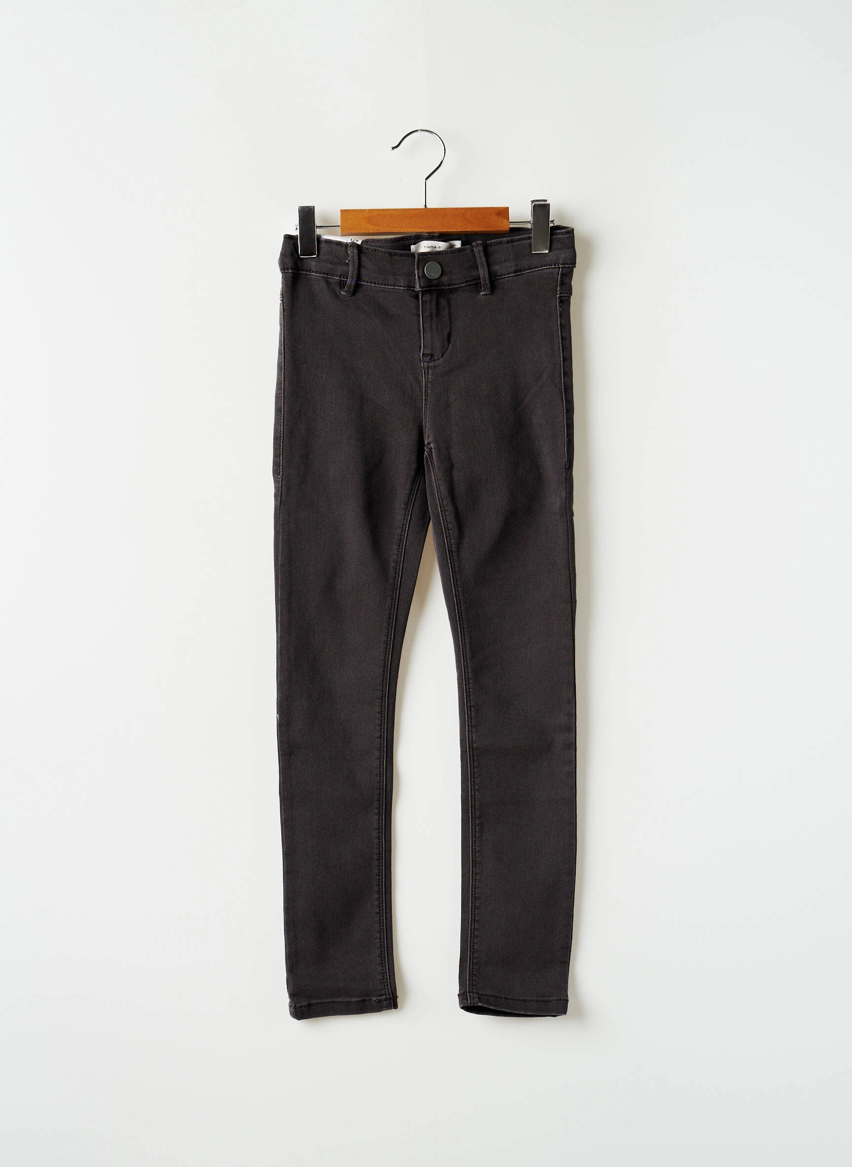 Name It Jeans Coupe Slim Enfant Couleur Gris