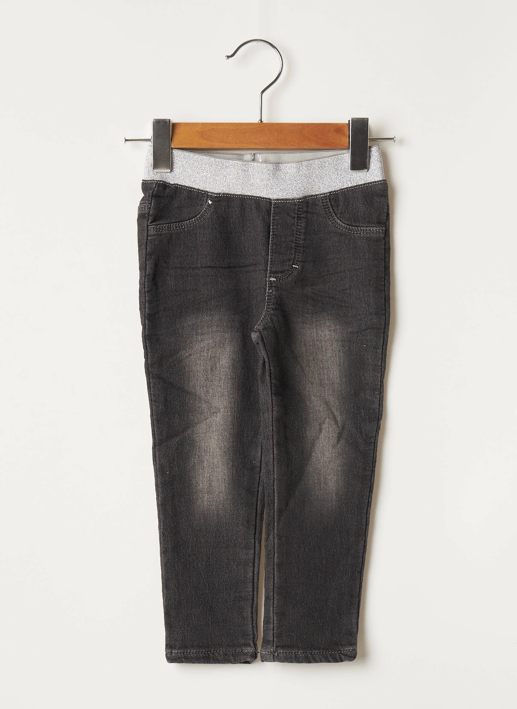 Absorba Jeans Coupe Slim Enfant Couleur Noir