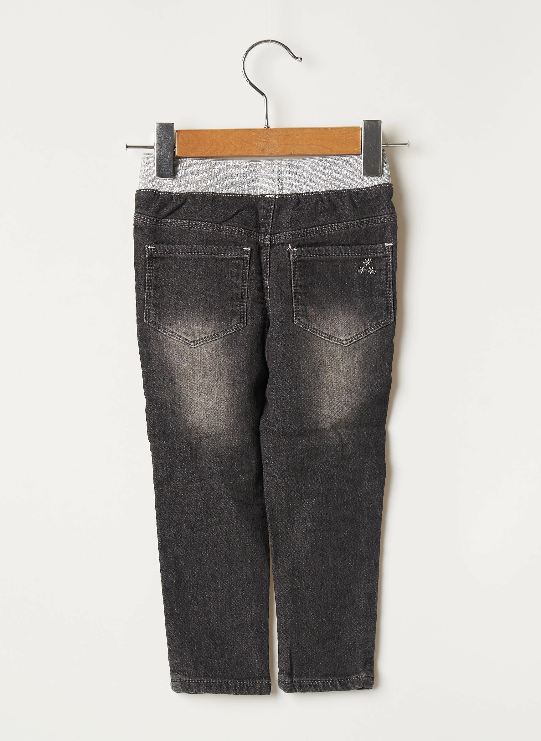 Absorba Jeans Coupe Slim Enfant Couleur Noir – Image 2