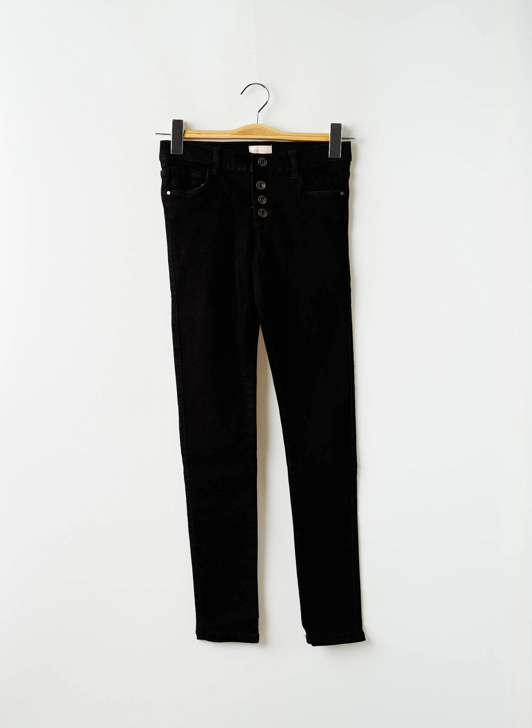 Only Jeans Coupe Slim Enfant Couleur Noir