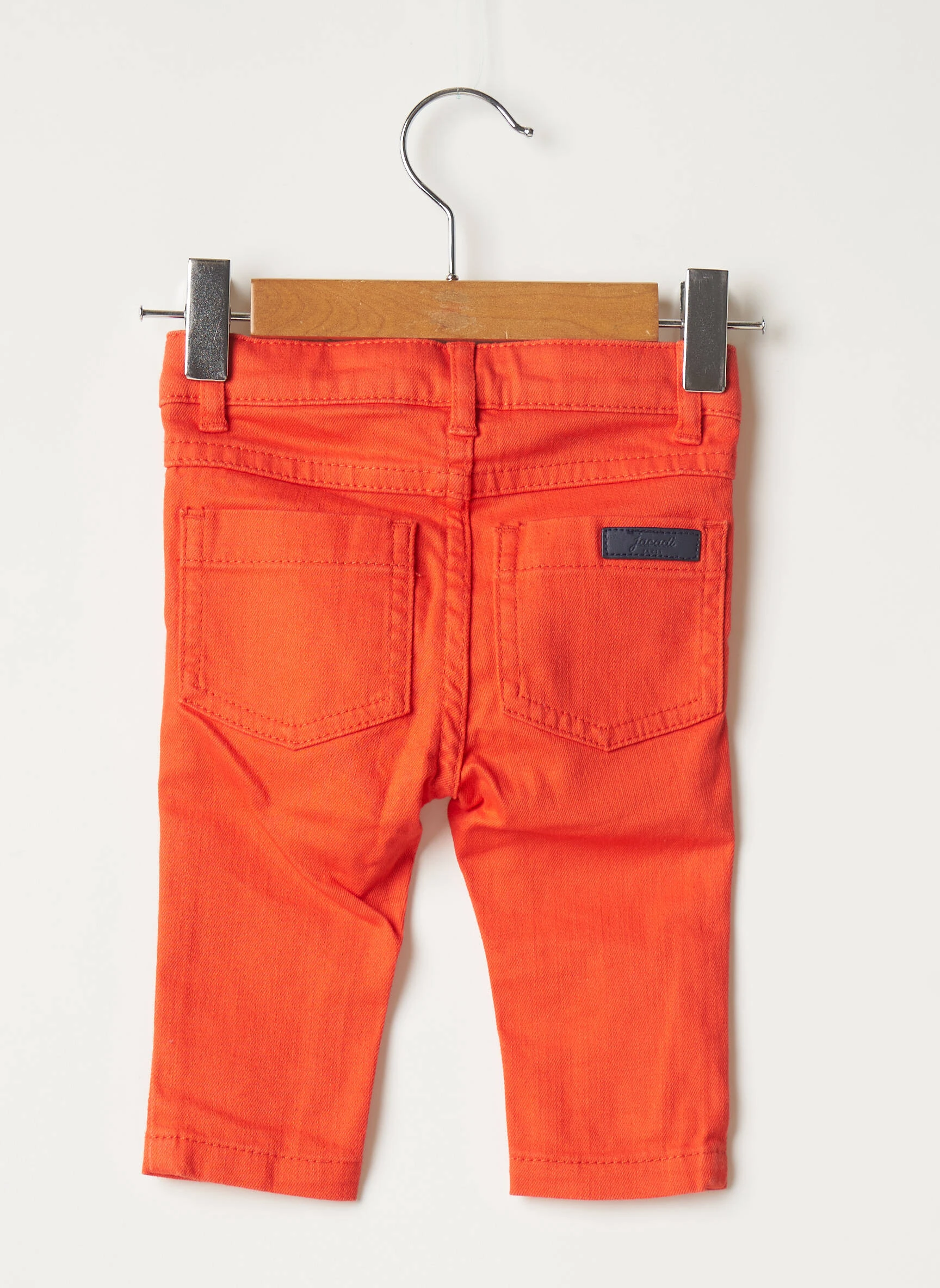 Jacadi Paris Jeans Coupe Slim Enfant Couleur Orange – Image 2